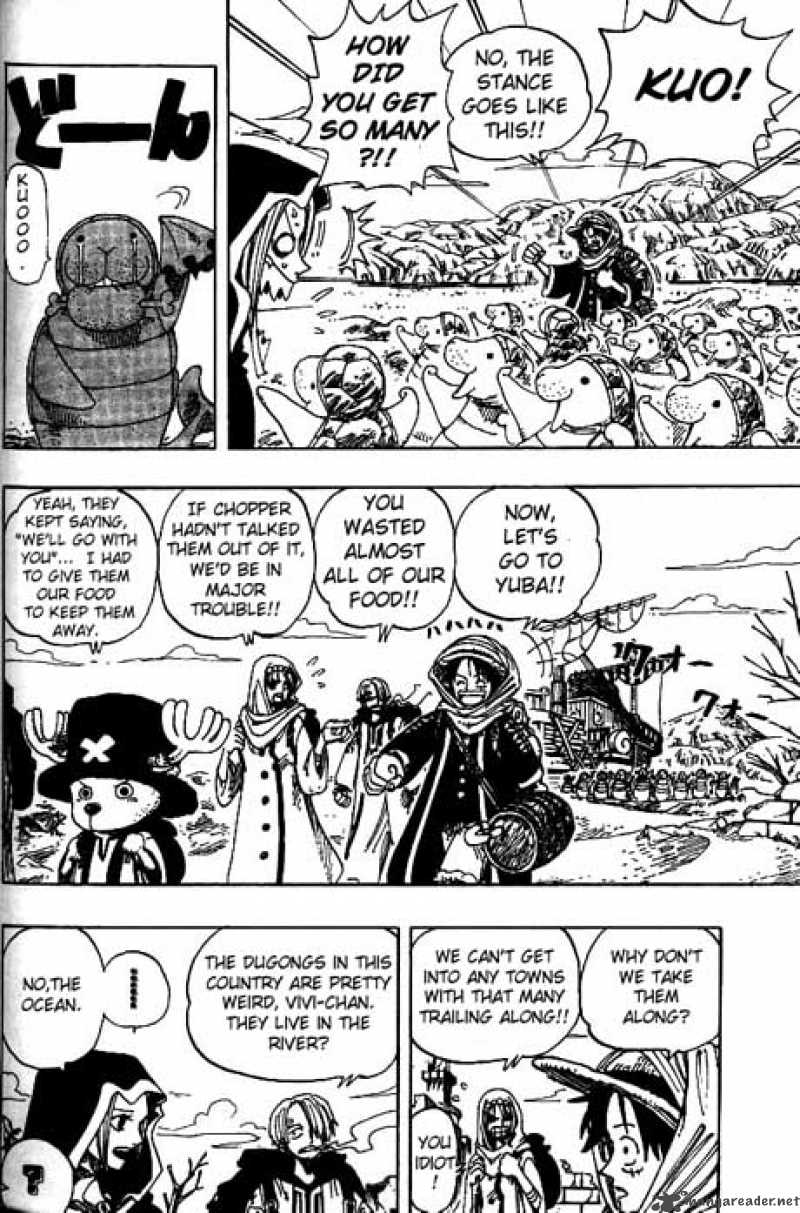 One Piece Manga Chapter 161 page 7 - The Green City Erumalu