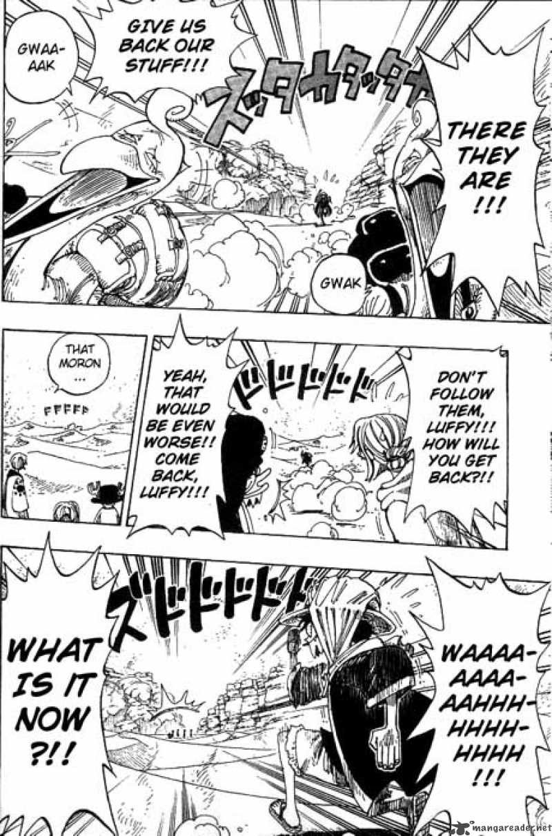One Piece Manga Chapter 162 page 10 - Adventure in the Kingdom of Sand