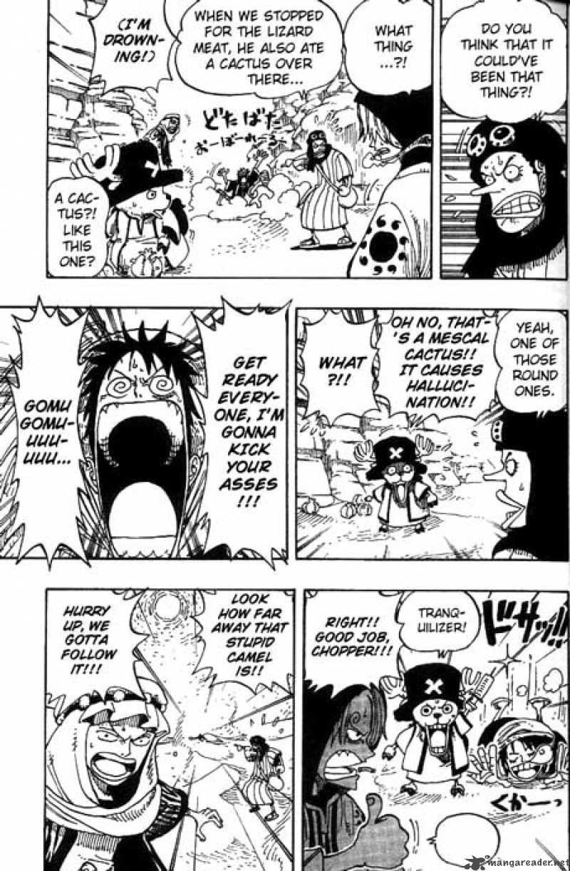 One Piece Manga Chapter 162 page 16 - Adventure in the Kingdom of Sand