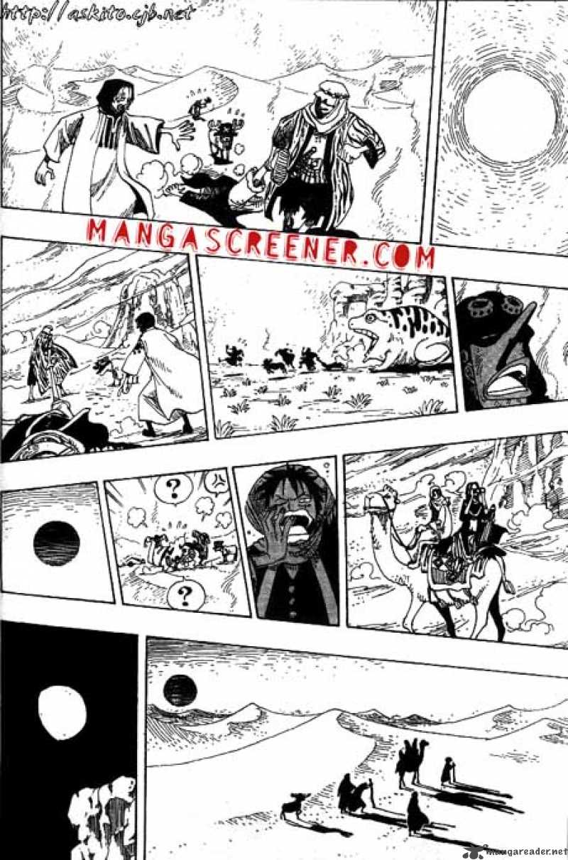One Piece Manga Chapter 162 page 17 - Adventure in the Kingdom of Sand