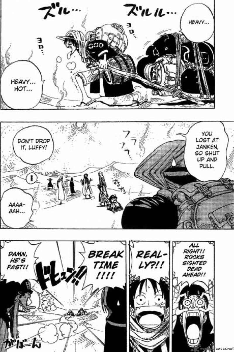 One Piece Manga Chapter 162 page 6 - Adventure in the Kingdom of Sand