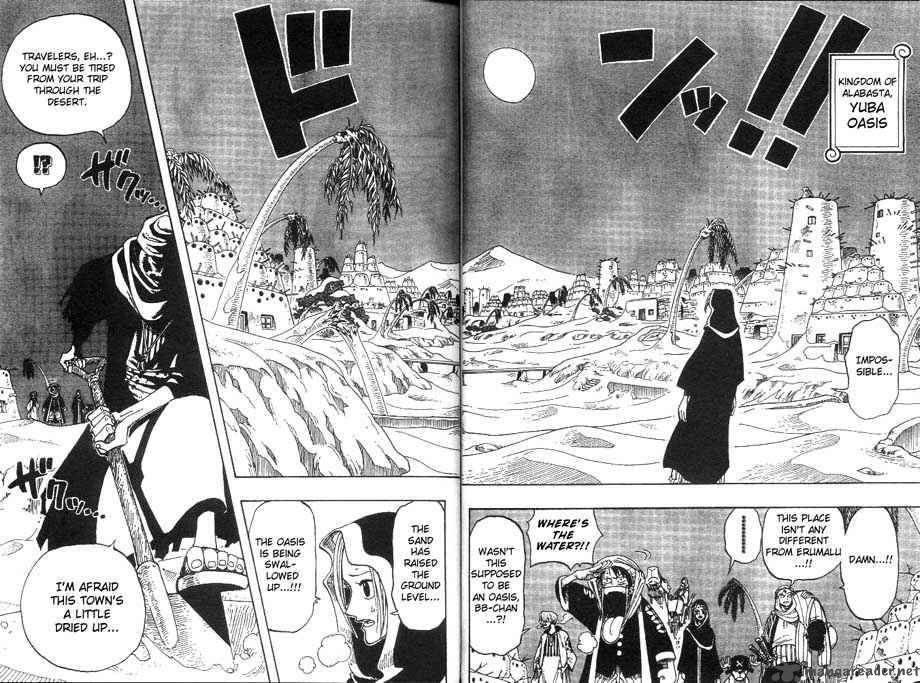 One Piece Manga Chapter 163 page 3 - Yuba, the Town of Rebels
