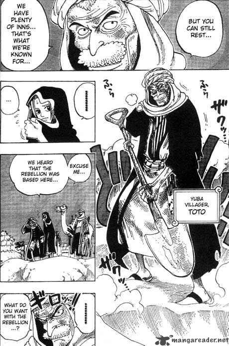 One Piece Manga Chapter 163 page 4 - Yuba, the Town of Rebels