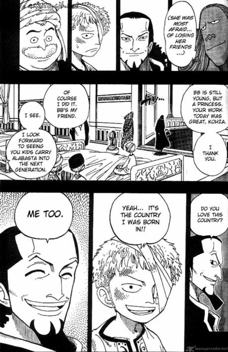 One Piece Manga Chapter 164 page 13 - I Love This Country