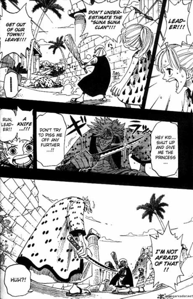 One Piece Manga Chapter 164 page 6 - I Love This Country