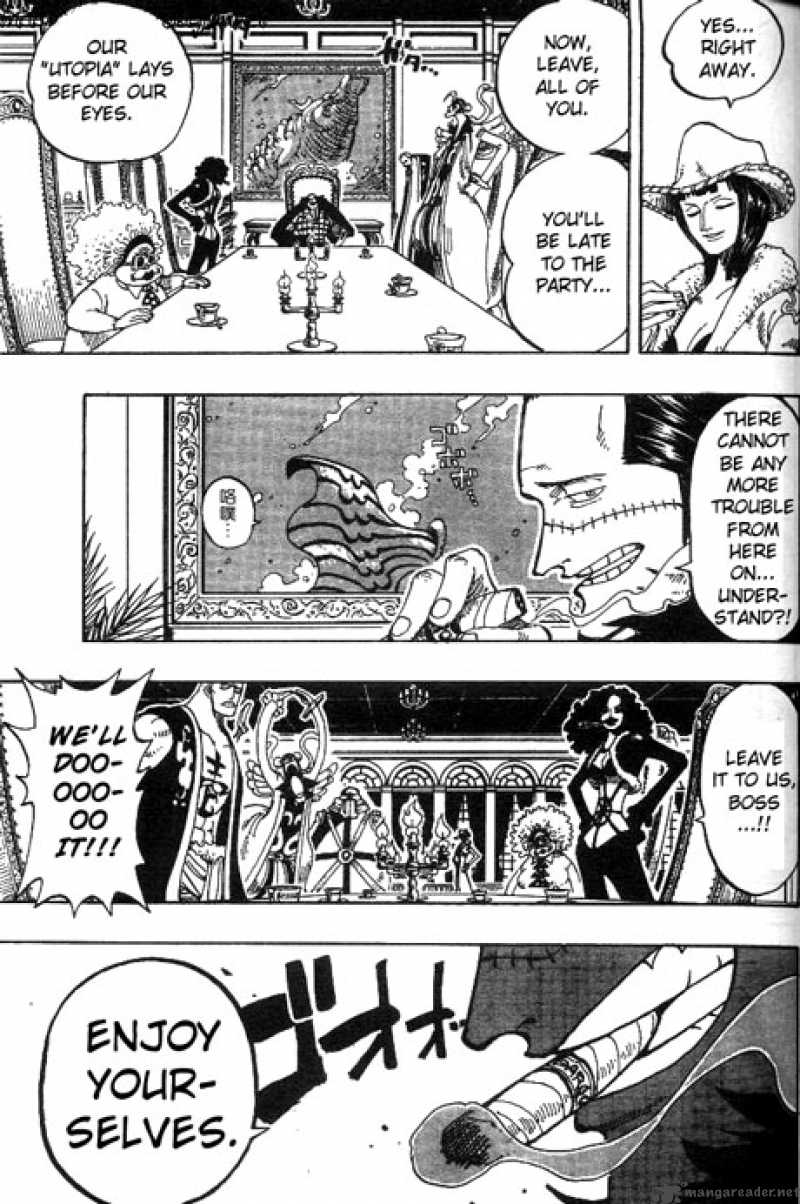 One Piece Manga Chapter 166 page 13 - Luffy vs. Vivi