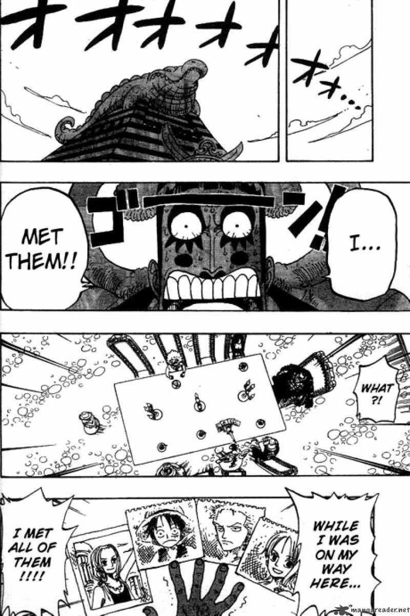 One Piece Manga Chapter 166 page 6 - Luffy vs. Vivi
