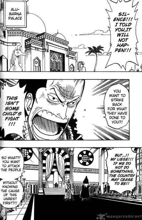 One Piece Manga Chapter 167 page 10 - Battle Front