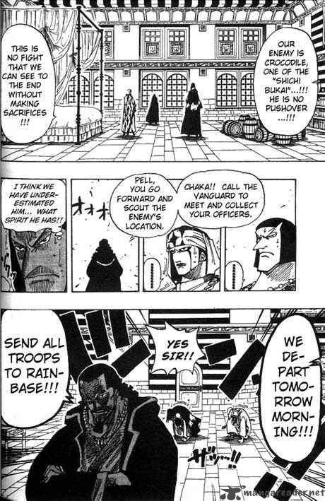 One Piece Manga Chapter 167 page 18 - Battle Front