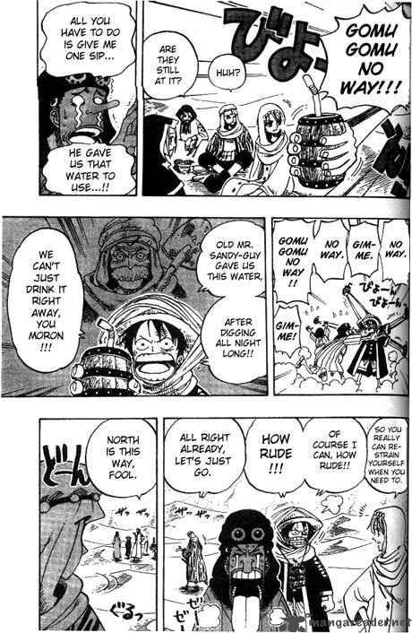 One Piece Manga Chapter 167 page 3 - Battle Front