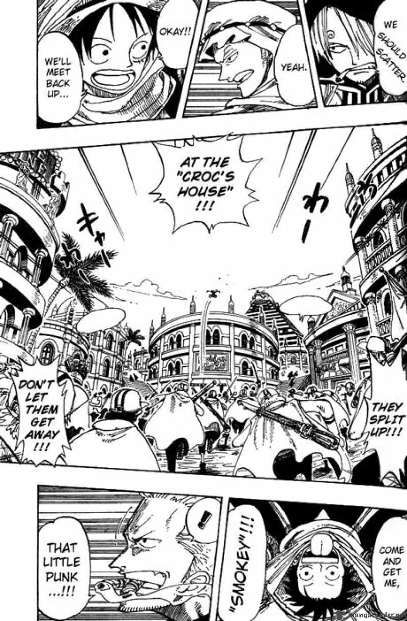 One Piece Manga Chapter 168 page 11 - Rainbase, The Town of Dreams