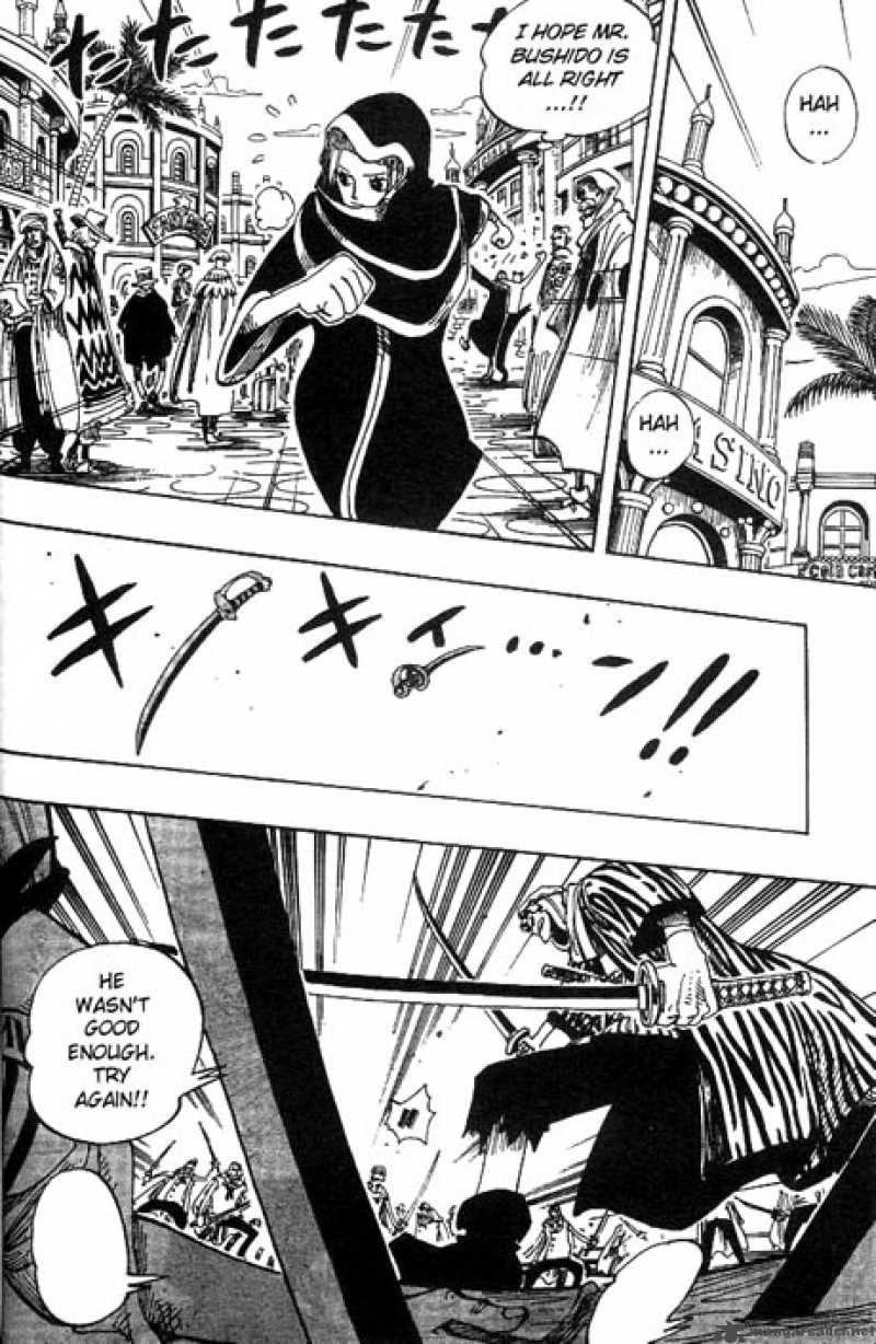 One Piece Manga Chapter 168 page 14 - Rainbase, The Town of Dreams