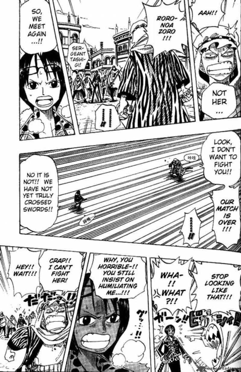 One Piece Manga Chapter 168 page 15 - Rainbase, The Town of Dreams