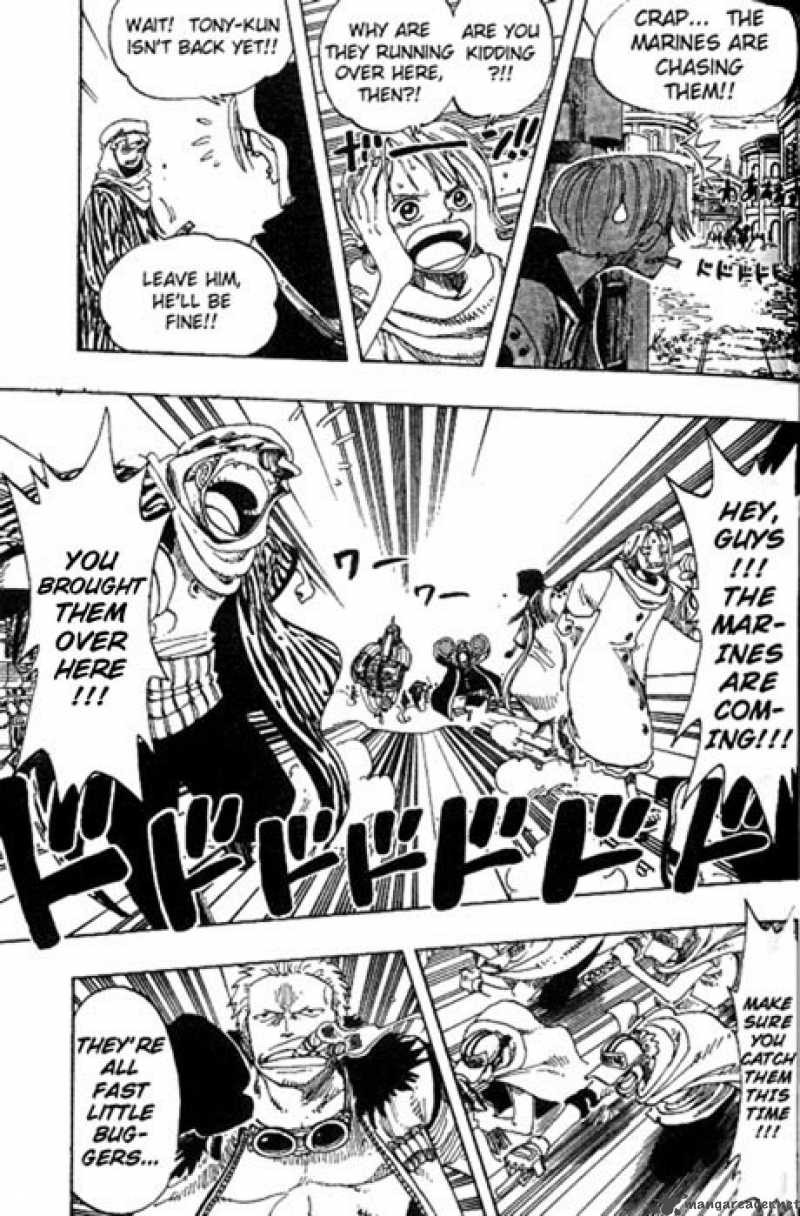 One Piece Manga Chapter 168 page 9 - Rainbase, The Town of Dreams