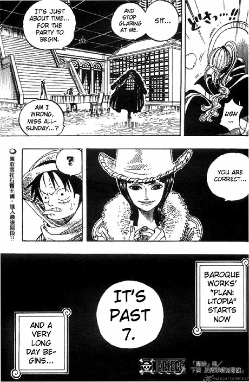One Piece Manga Chapter 170 page 19 - It Begins
