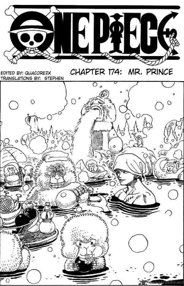 One Piece Manga Chapter 174 page 1 - Mr. Prince