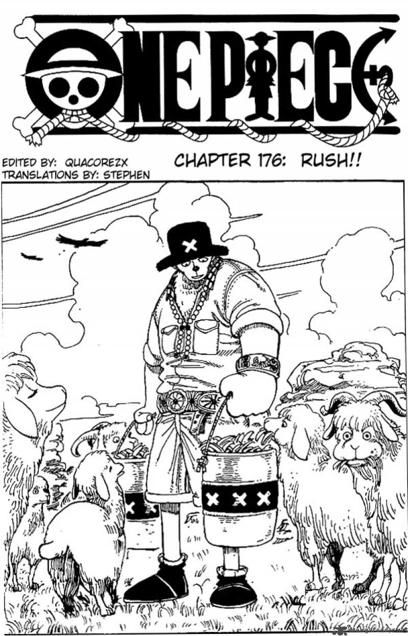 One Piece Manga Chapter 176 page 1 - Rush!!