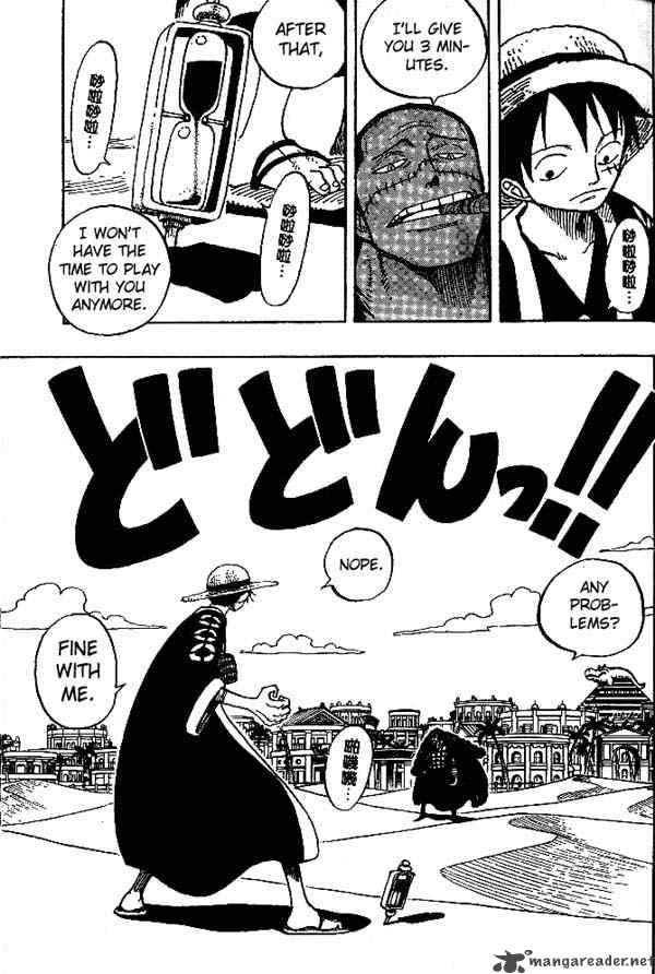 One Piece Manga Chapter 177 page 11 - 30 Million vs. 81 Million