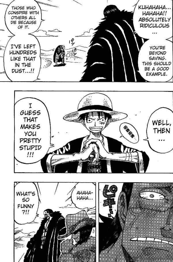 One Piece Manga Chapter 177 page 9 - 30 Million vs. 81 Million