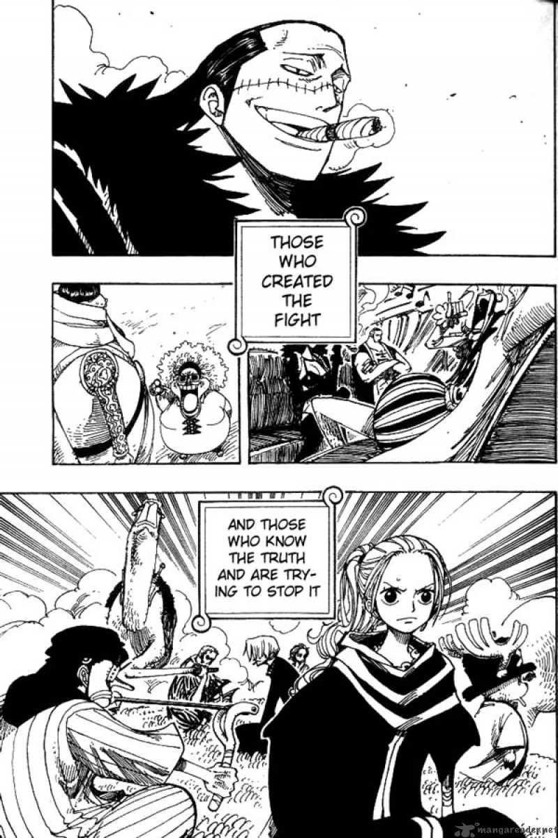 One Piece Manga Chapter 179 page 17 - Showdown at Alubarna