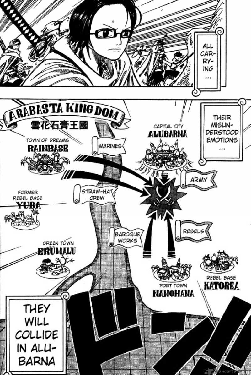 One Piece Manga Chapter 179 page 18 - Showdown at Alubarna