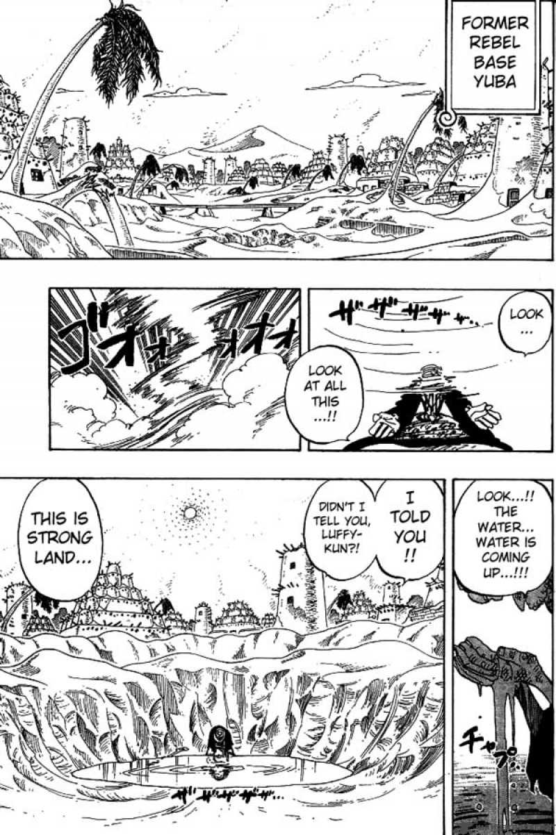 One Piece Manga Chapter 179 page 5 - Showdown at Alubarna
