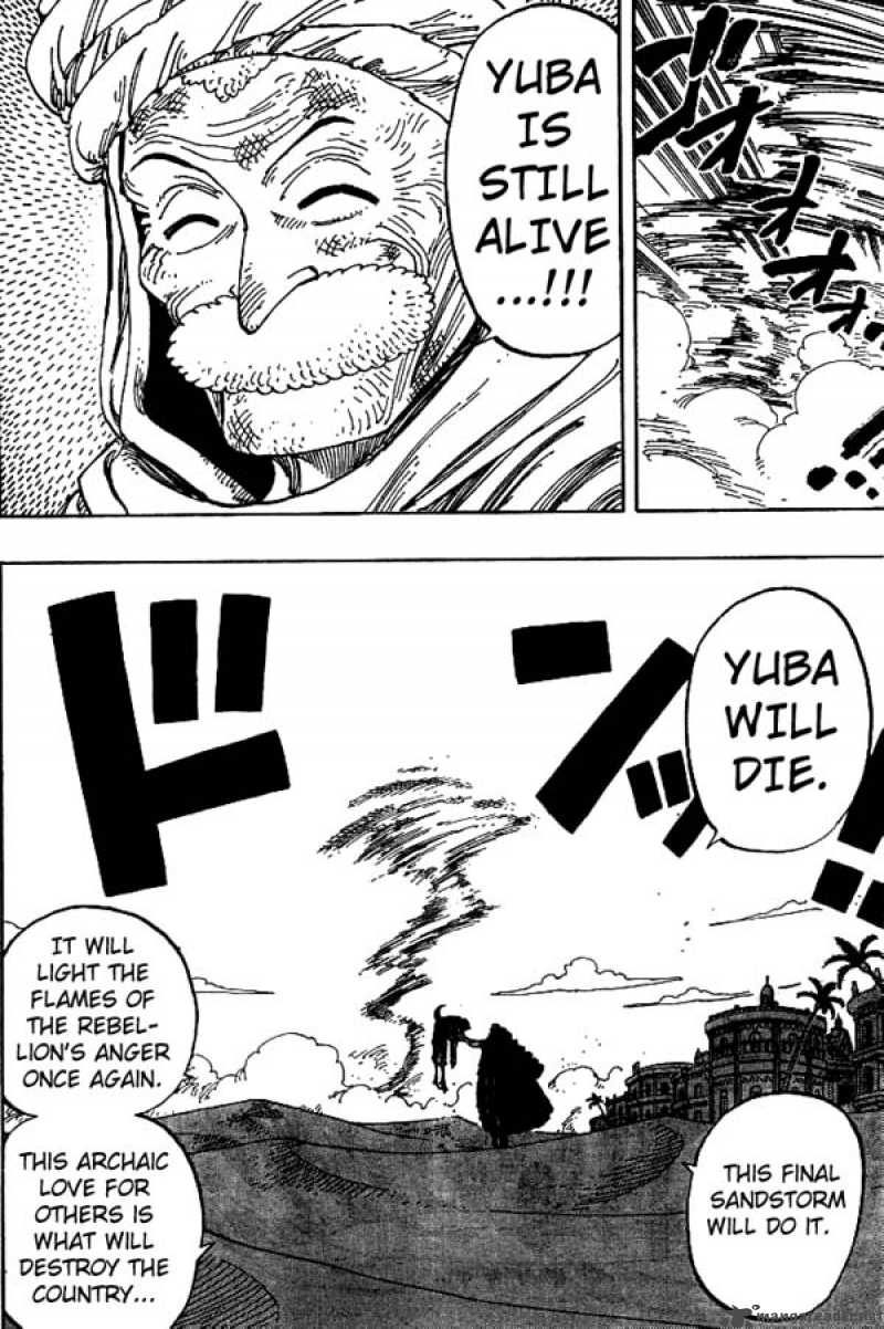 One Piece Manga Chapter 179 page 6 - Showdown at Alubarna