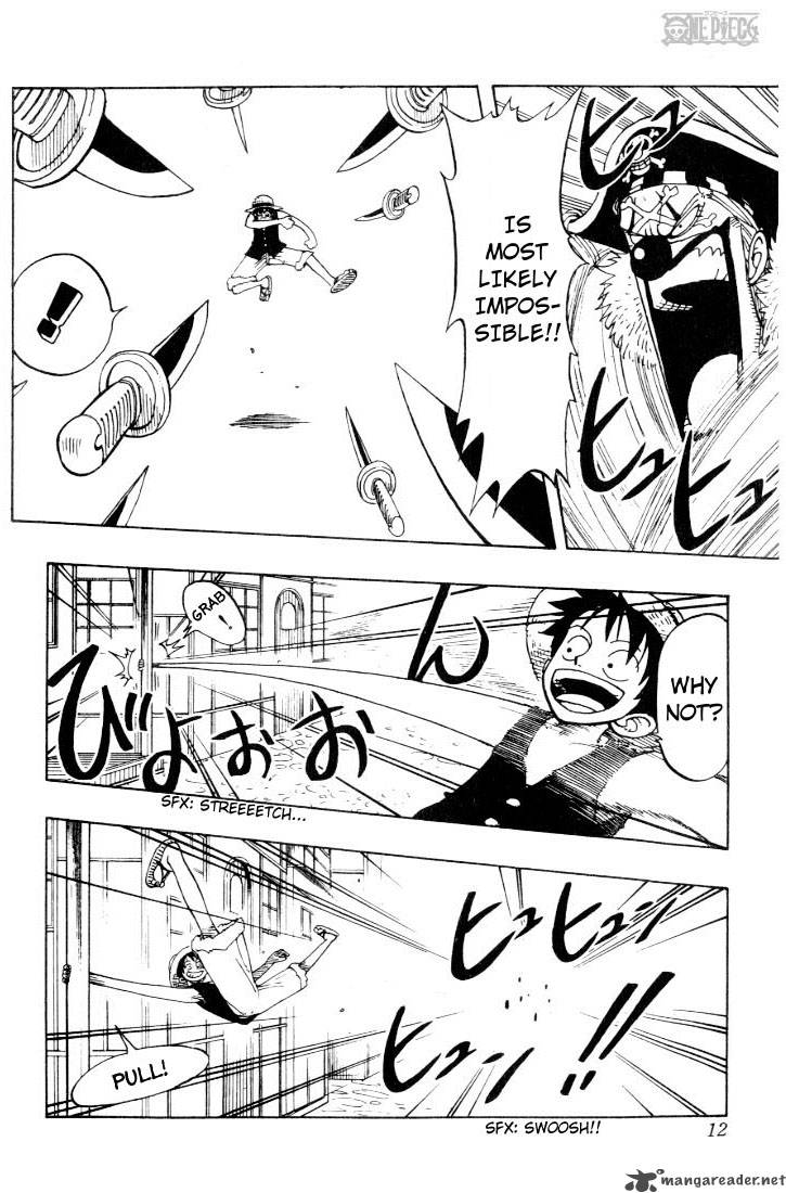 One Piece Manga Chapter 18 page 11 - The Pirate "Buggy the Clown"