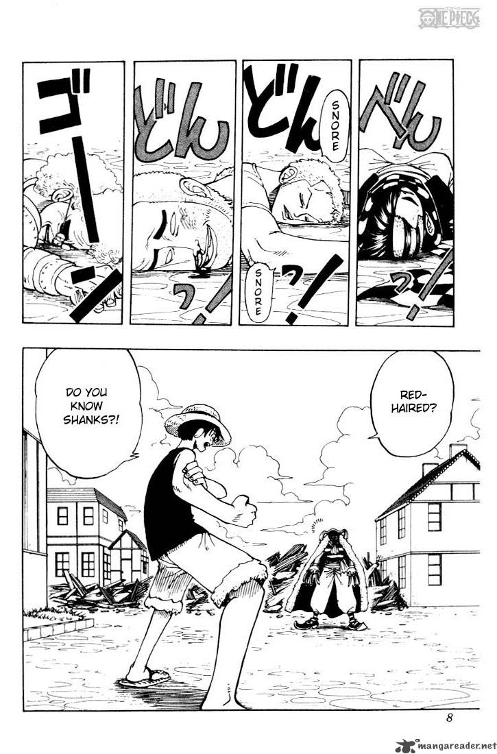 One Piece Manga Chapter 18 page 7 - The Pirate "Buggy the Clown"