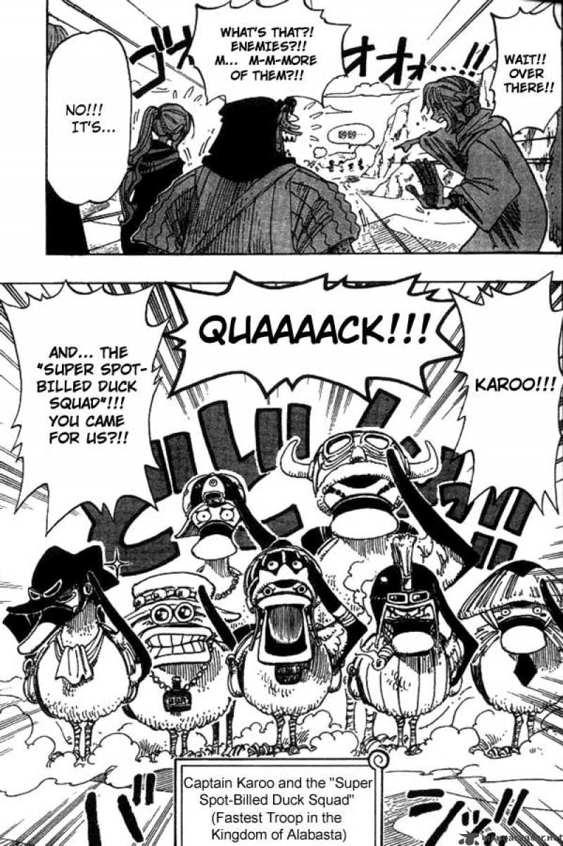 One Piece Manga Chapter 180 page 17 - Arabasta Animal Land