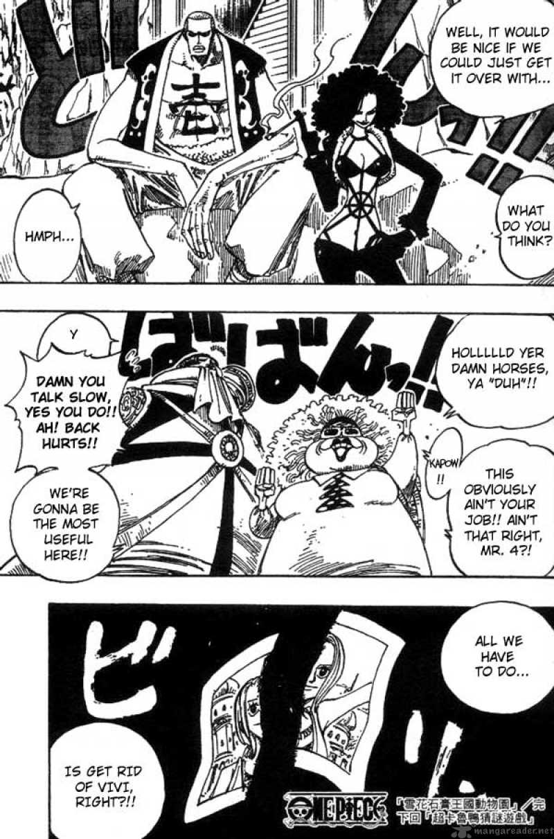One Piece Manga Chapter 180 page 19 - Arabasta Animal Land