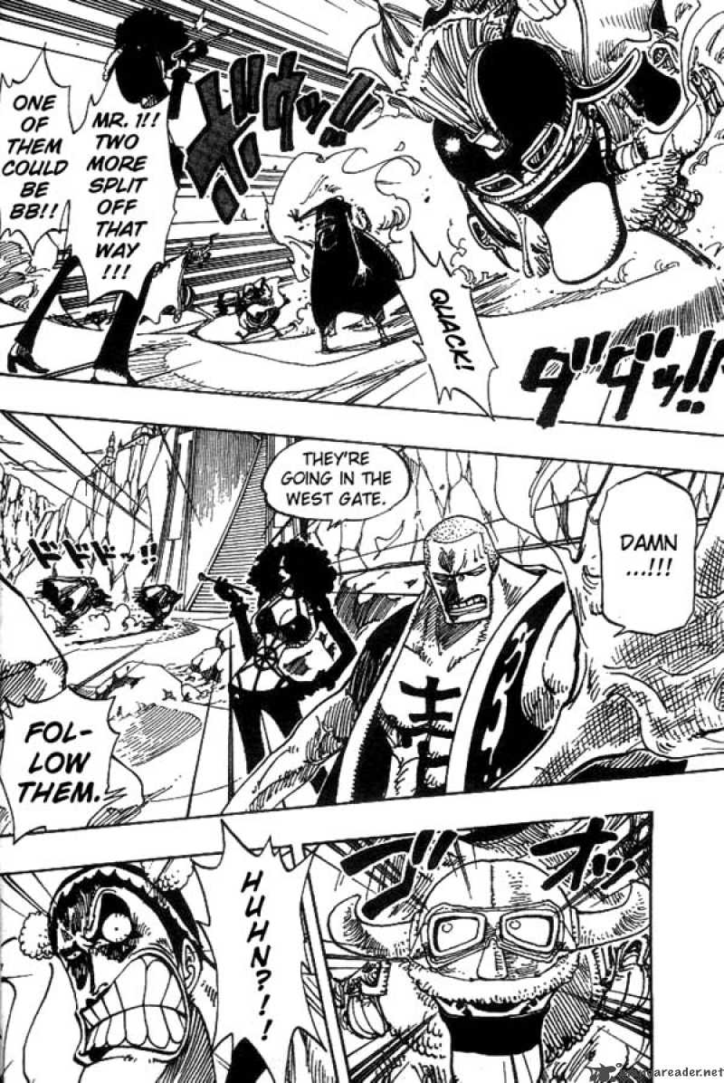 One Piece Manga Chapter 181 page 11 - Super Spot-Billed Duck Quiz