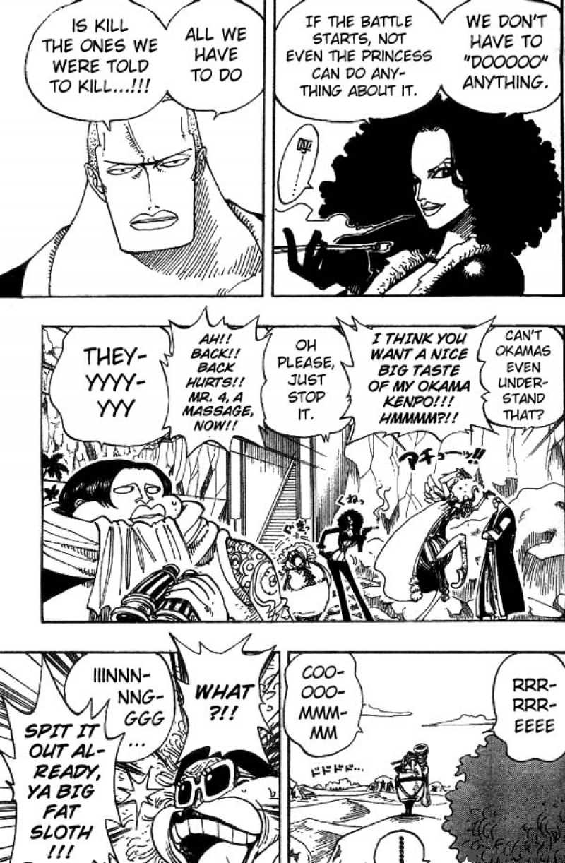 One Piece Manga Chapter 181 page 5 - Super Spot-Billed Duck Quiz
