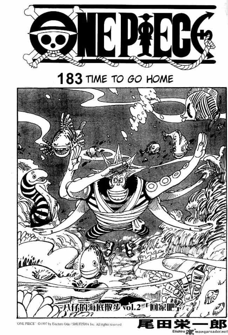 One Piece Manga Chapter 183 page 1 - Commander Karoo