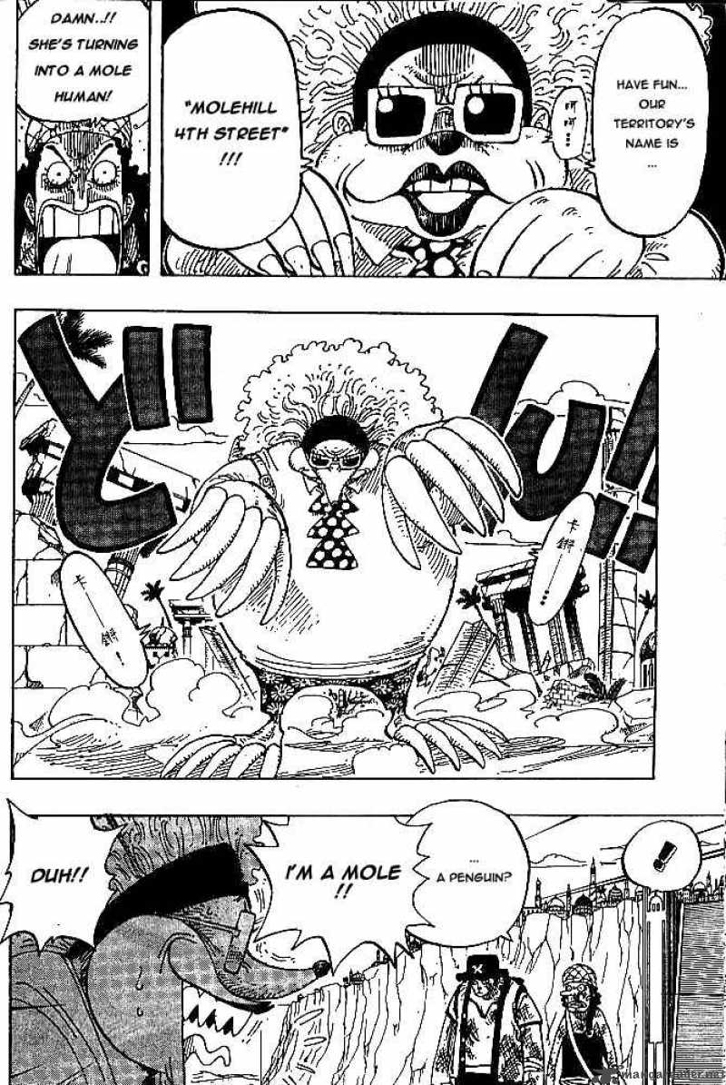 One Piece Manga Chapter 184 page 10 - Molehill 4th St.