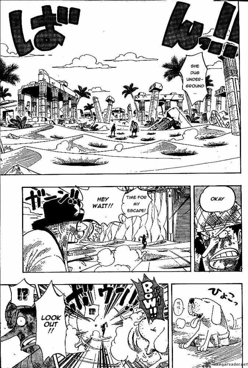 One Piece Manga Chapter 184 page 11 - Molehill 4th St.