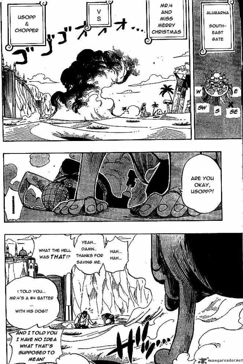 One Piece Manga Chapter 184 page 2 - Molehill 4th St.
