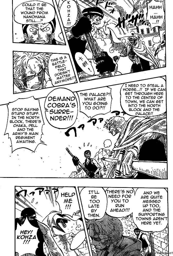 One Piece Manga Chapter 187 page 3 - Even Match