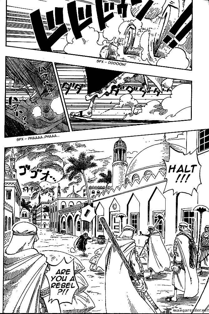 One Piece Manga Chapter 187 page 4 - Even Match