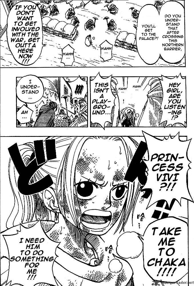 One Piece Manga Chapter 187 page 5 - Even Match