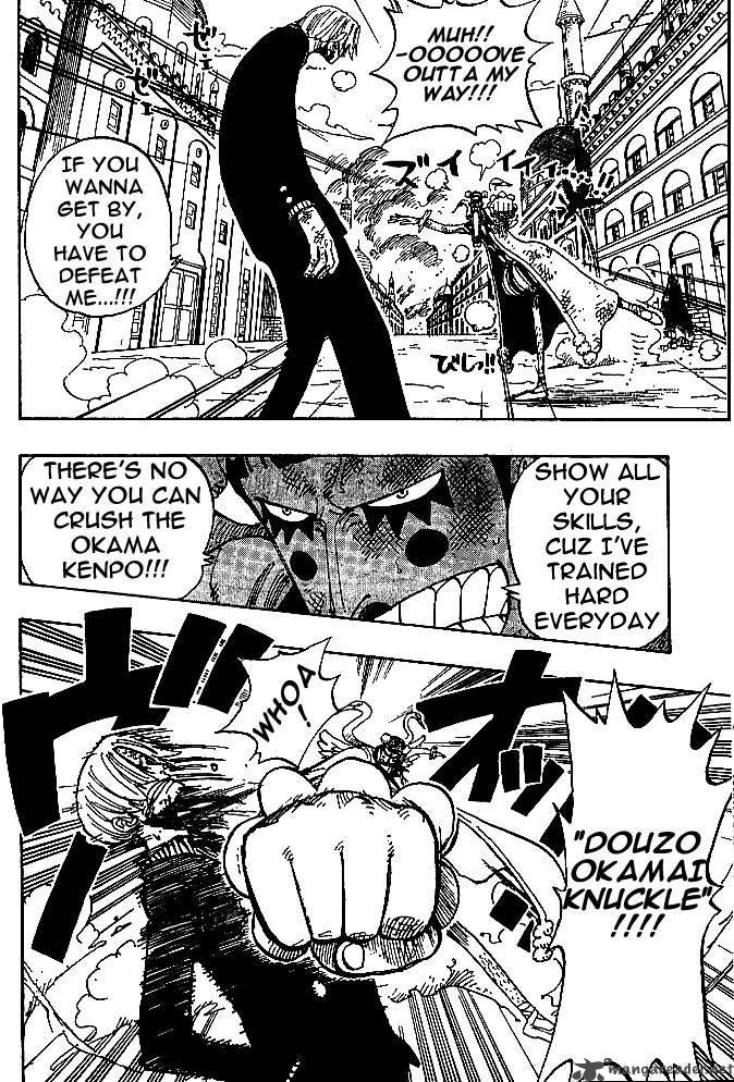 One Piece Manga Chapter 187 page 8 - Even Match