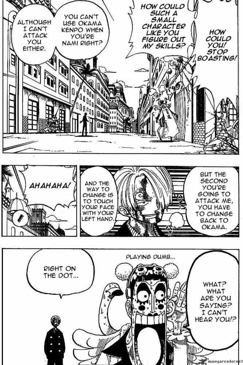 One Piece Manga Chapter 188 page 11 - Okama Kenpo