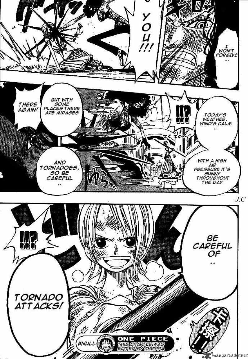 One Piece Manga Chapter 192 page 19 - Whirlwind Warning