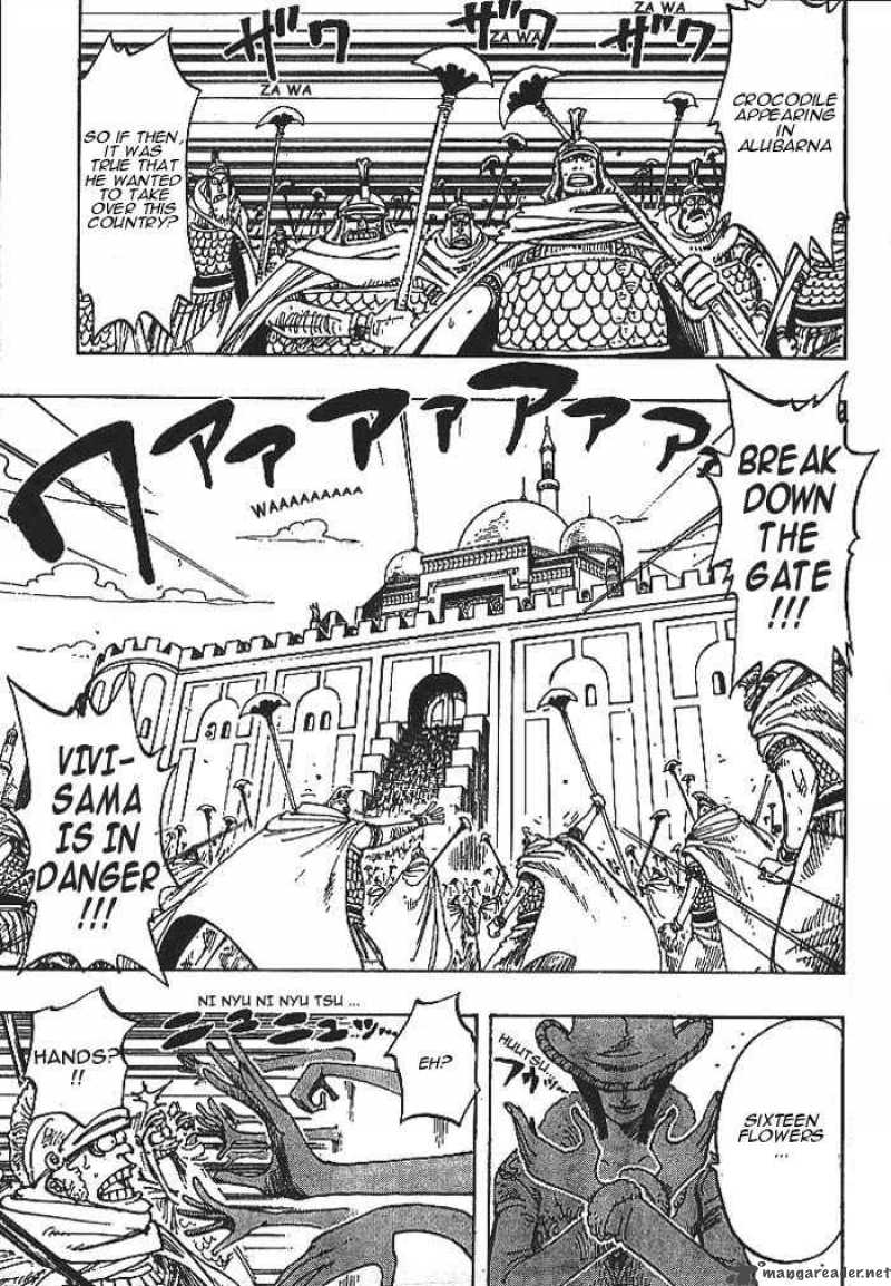 One Piece Manga Chapter 192 page 3 - Whirlwind Warning