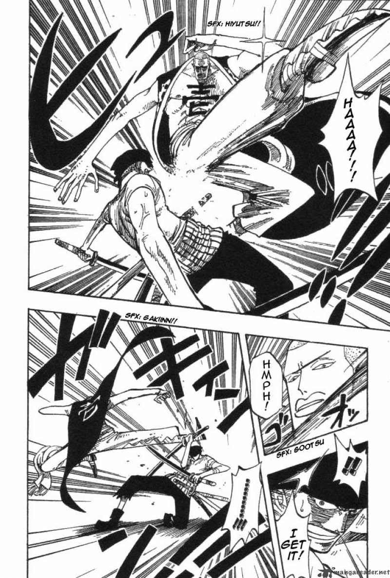 One Piece Manga Chapter 194 page 11 - Cutting Steel