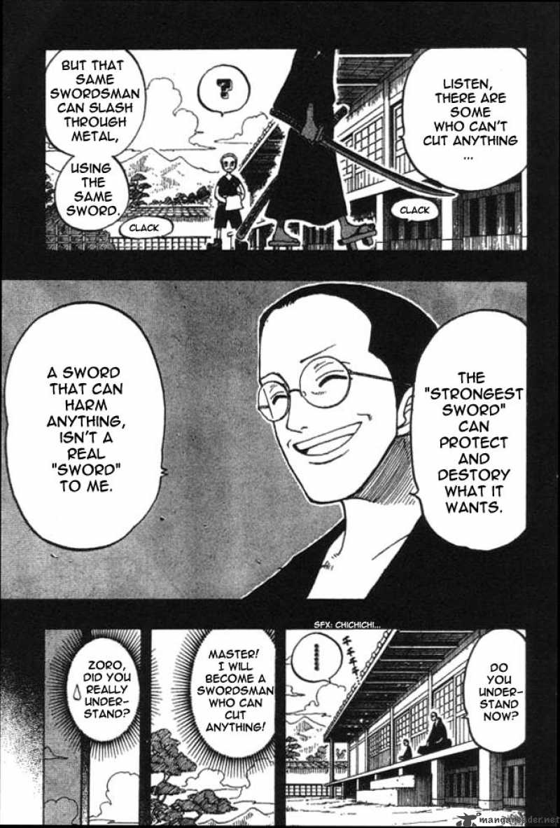 One Piece Manga Chapter 194 page 16 - Cutting Steel