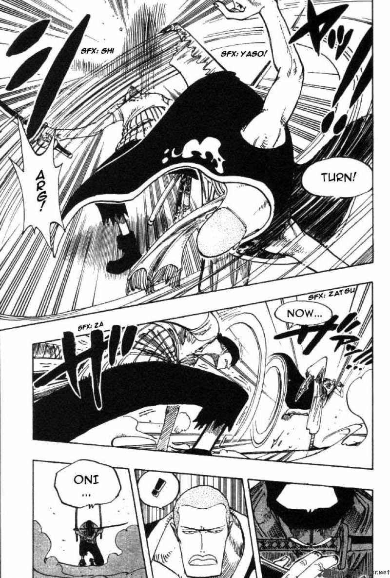 One Piece Manga Chapter 194 page 6 - Cutting Steel