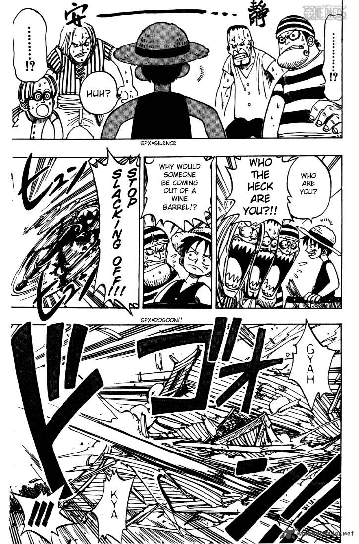One Piece Manga Chapter 2 page 9 - That Guy, "Straw Hat Luffy"