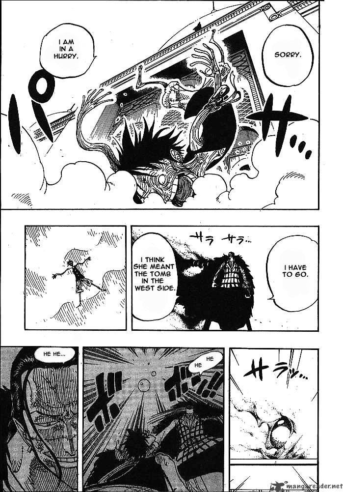 One Piece Manga Chapter 202 page 3 - The Royal Mausoleum