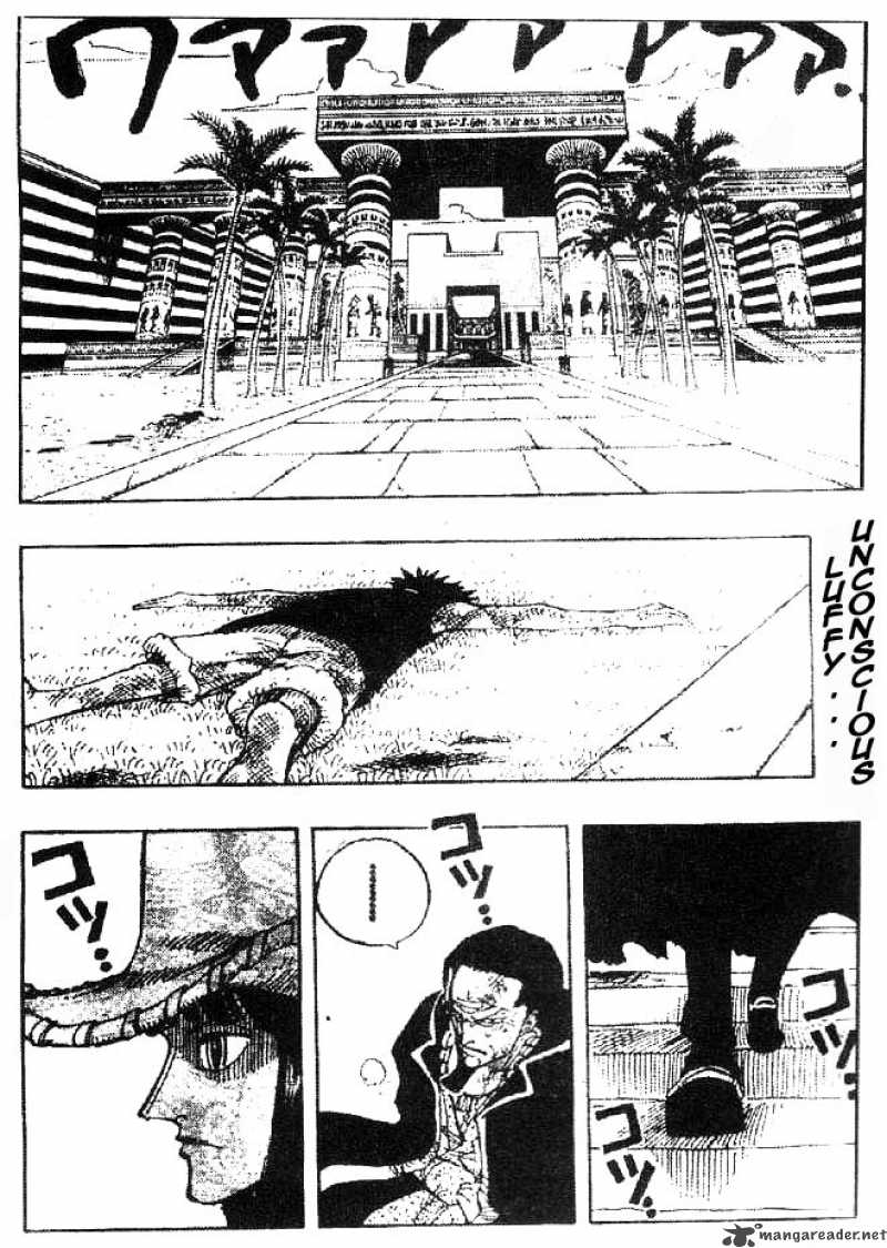 One Piece Manga Chapter 203 page 2 - Crocodile-ish